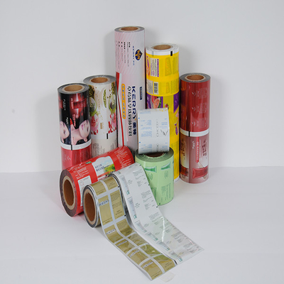 খাদ্য প্যাকেজিং ফিল্ম রোল BOPP VMPET PE স্তরিত Sachet রোল