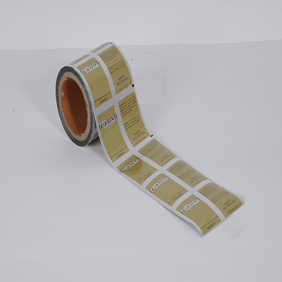 খাদ্য প্যাকেজিং ফিল্ম রোল BOPP VMPET PE স্তরিত Sachet রোল