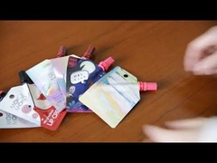 spout bags for Cosmetic Stem Mascara And Lip With Brush